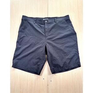 Coolkeep Chino Shorts Men 42 Black Stretch Performance Streetwear Outdoor Summer